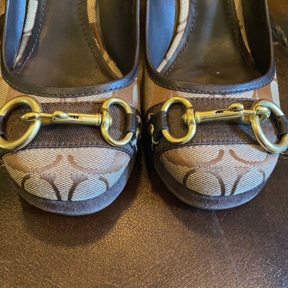 Coach monogram wedges - Picture 2 of 5